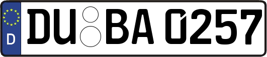 DU-BA0257