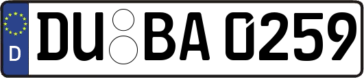 DU-BA0259