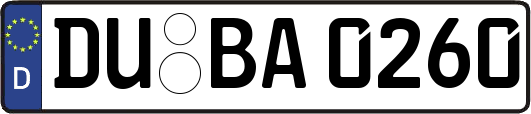 DU-BA0260