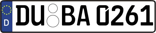 DU-BA0261