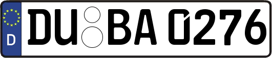 DU-BA0276