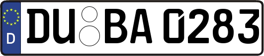 DU-BA0283