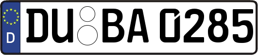 DU-BA0285