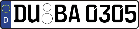 DU-BA0305