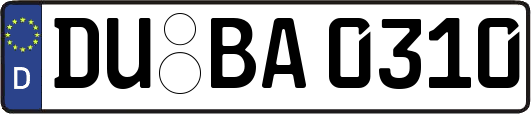 DU-BA0310