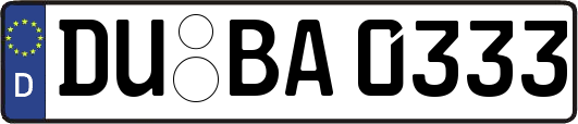 DU-BA0333