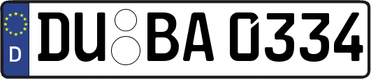 DU-BA0334