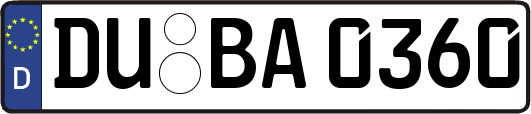 DU-BA0360