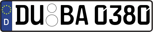 DU-BA0380