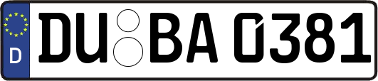 DU-BA0381