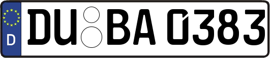 DU-BA0383