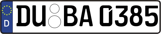 DU-BA0385