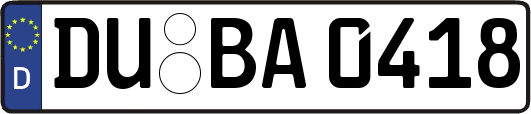 DU-BA0418