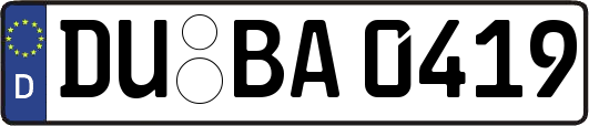 DU-BA0419