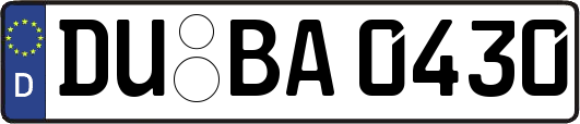 DU-BA0430
