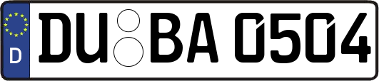 DU-BA0504