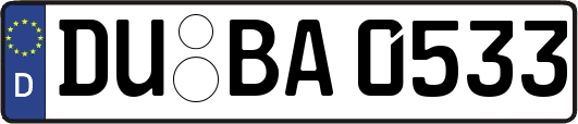 DU-BA0533