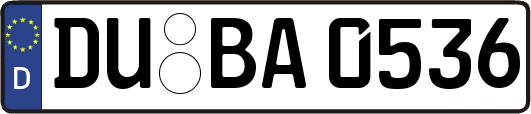 DU-BA0536