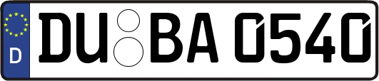 DU-BA0540