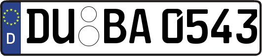 DU-BA0543