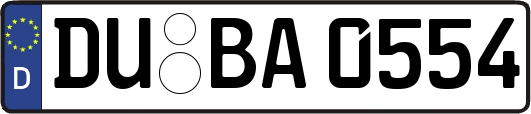 DU-BA0554