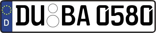 DU-BA0580