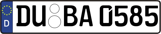 DU-BA0585
