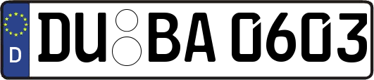 DU-BA0603