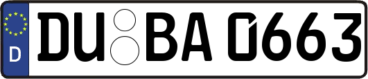 DU-BA0663