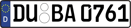DU-BA0761