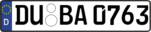 DU-BA0763