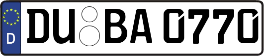DU-BA0770