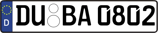 DU-BA0802