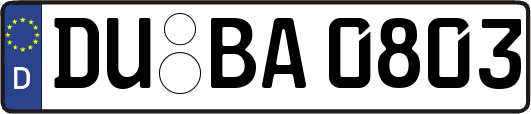 DU-BA0803