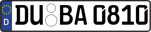 DU-BA0810