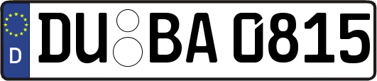 DU-BA0815