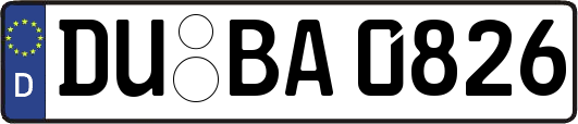 DU-BA0826