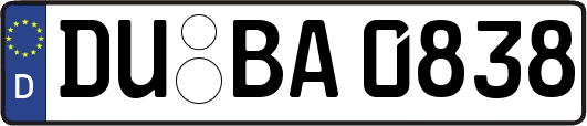 DU-BA0838