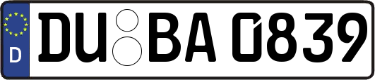 DU-BA0839