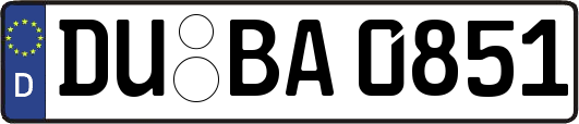 DU-BA0851