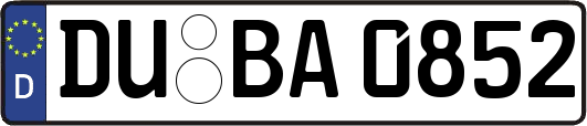 DU-BA0852
