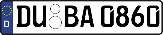DU-BA0860