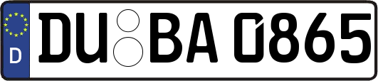 DU-BA0865