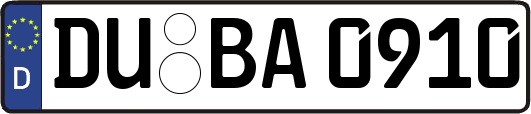 DU-BA0910