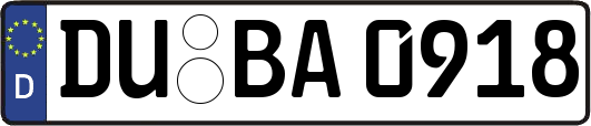DU-BA0918
