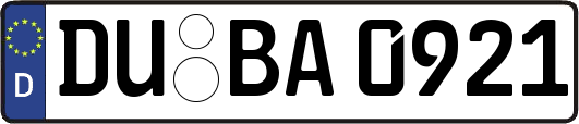 DU-BA0921
