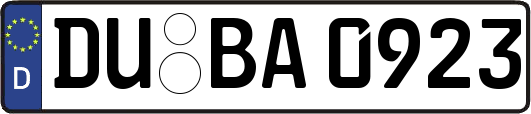 DU-BA0923