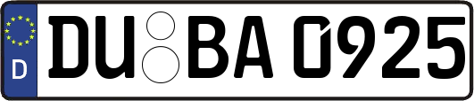 DU-BA0925