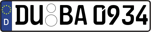 DU-BA0934