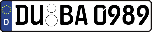 DU-BA0989